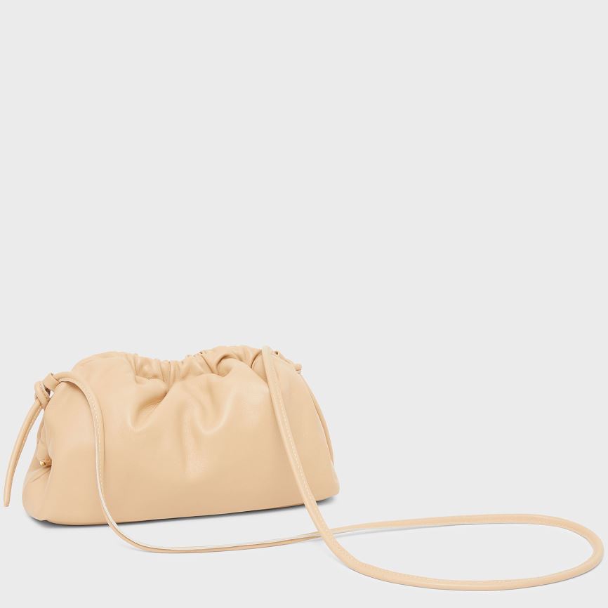 Women's Mansur Gavriel Mini Cloud Clutch Bags Light Brown | AU M659FM